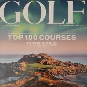 GOLF Magazine Dec 2019 - Jan 2020 TOP 100 COURSES IN WORLD Volume 61, Number 12